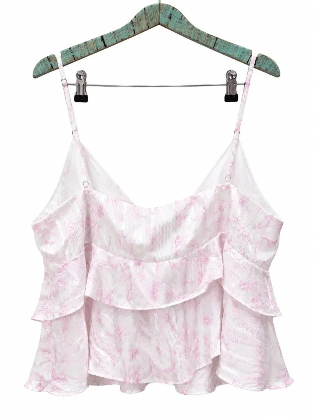 Altar'd State Rosie SET, Ruffle Tiered Maxi Skirt & Spaghetti Strap Tank, NWT